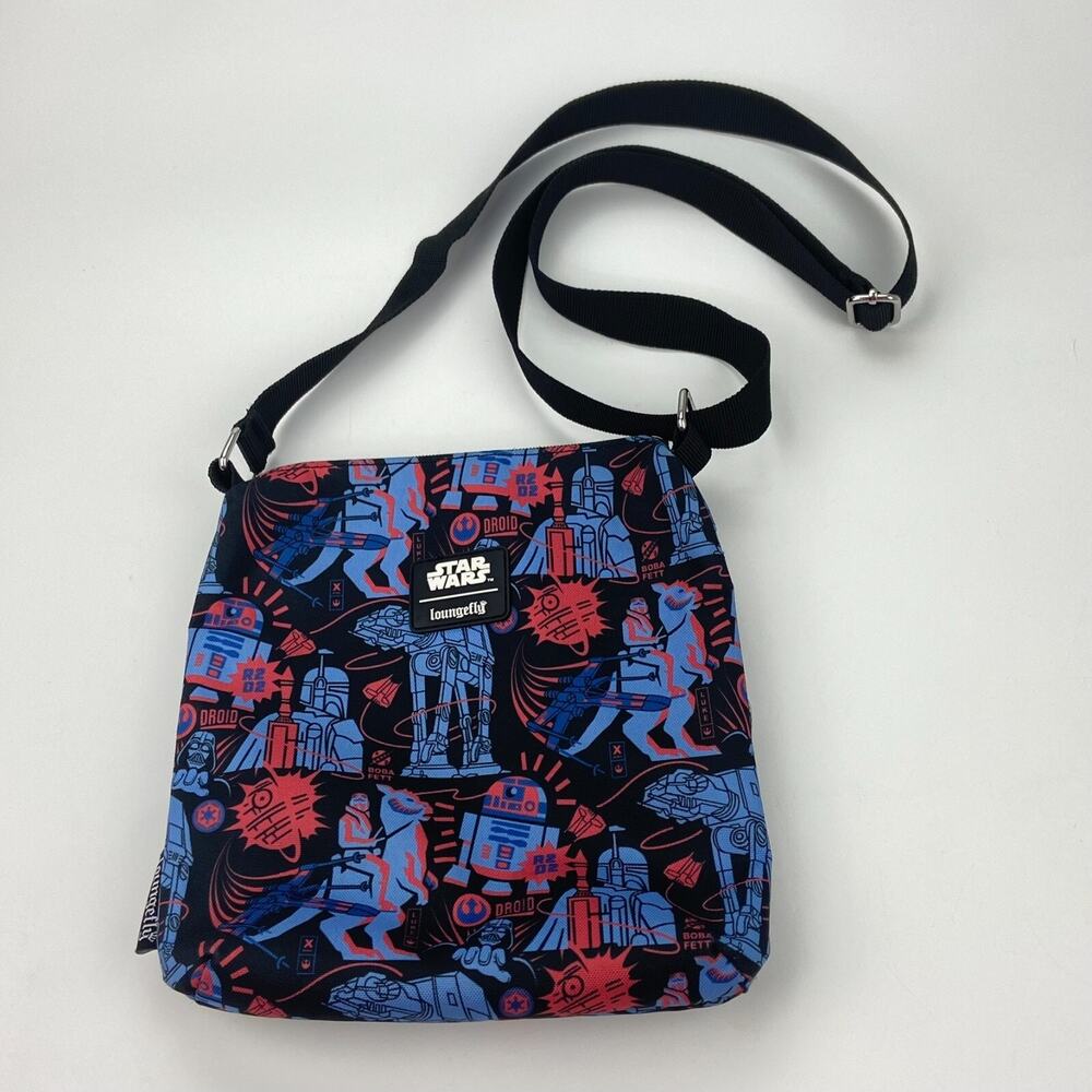 Loungefly Star Wars 40th Anniversary Empire Strikes Back Crossbody Bag Purse